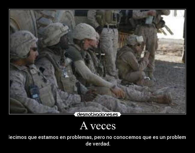 A veces -