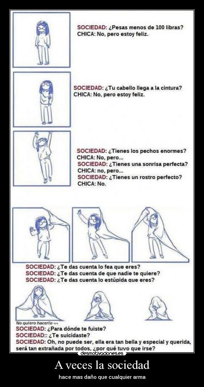 A veces la sociedad -