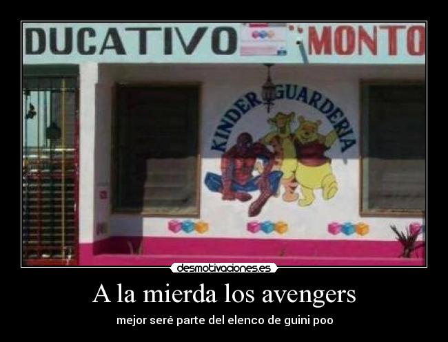 carteles jajajawtf avengers desmotivaciones