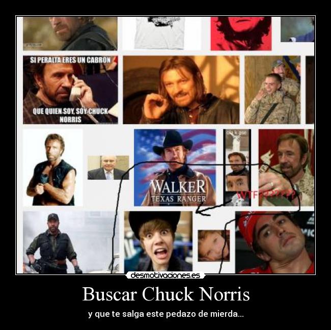 Buscar Chuck Norris - y que te salga este pedazo de mierda...