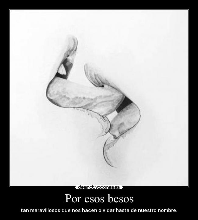 Por esos besos -
