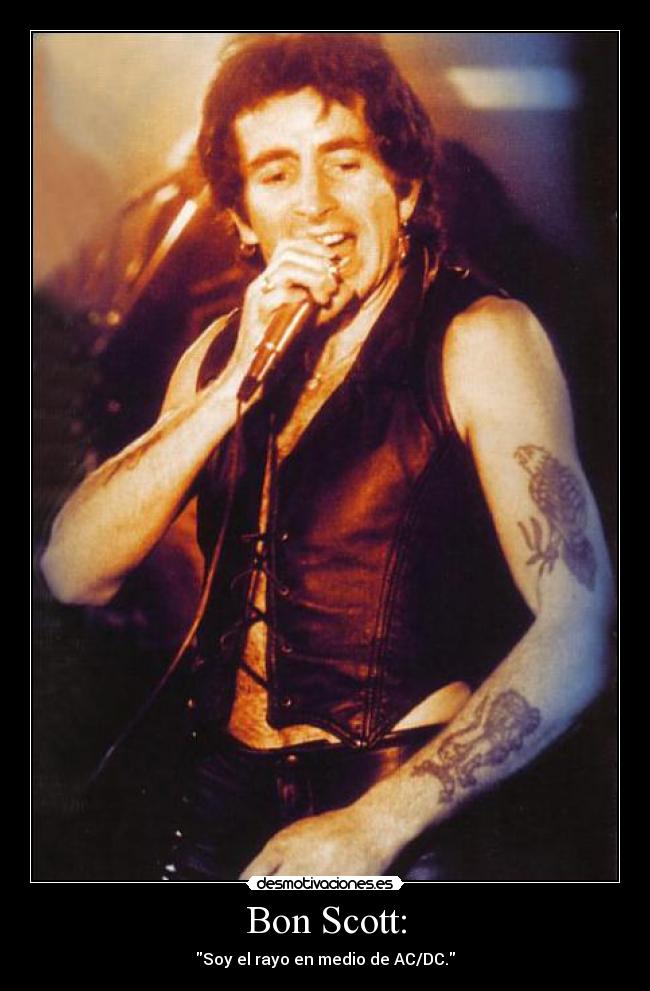 carteles bon scott desmotivaciones