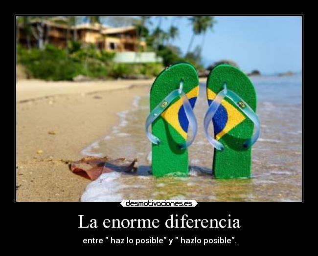 La enorme diferencia - 