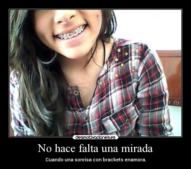 No hace falta una mirada -