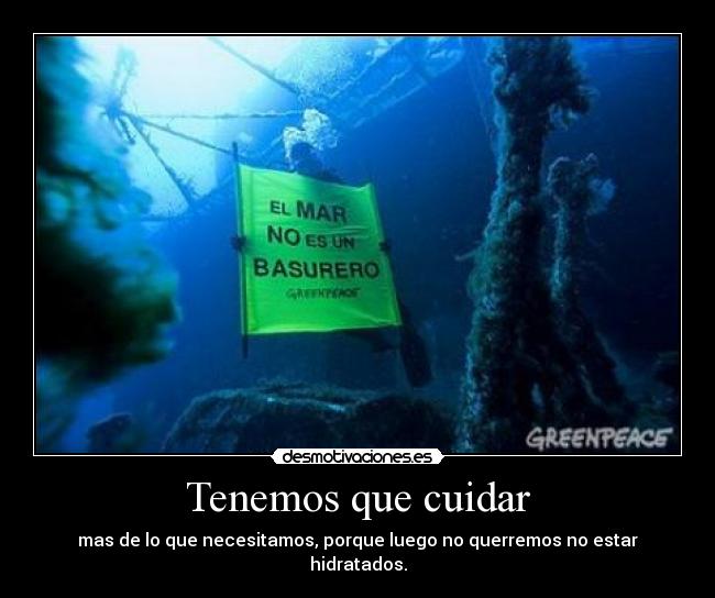 Tenemos que cuidar -