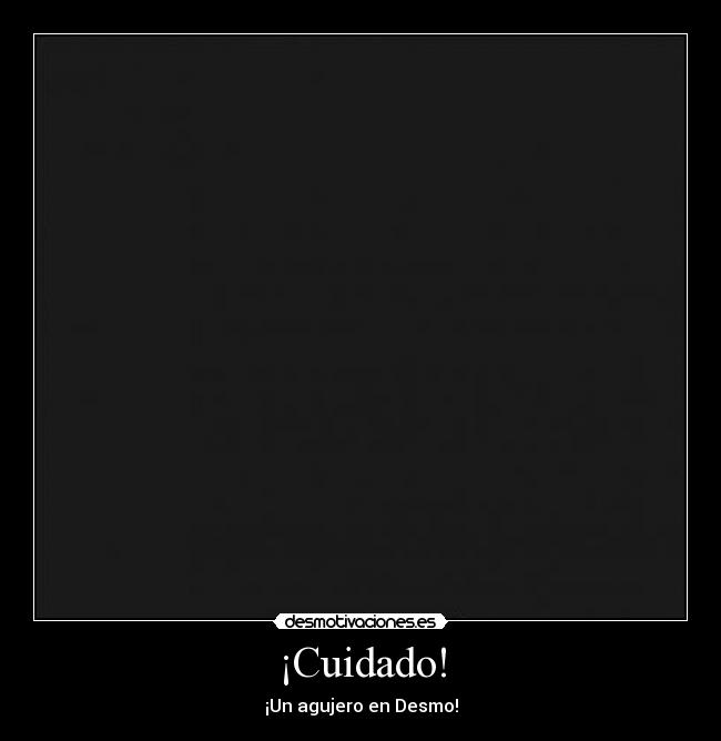 ¡Cuidado! - 