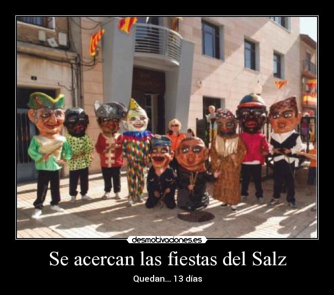 Se acercan las fiestas del Salz - Quedan... 13 días
