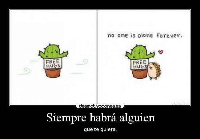Siempre habrá alguien -