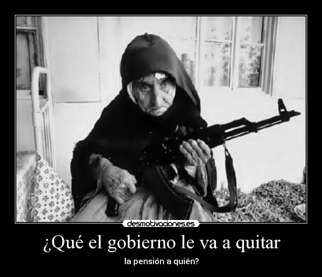 carteles abuelita pistolera desmotivaciones