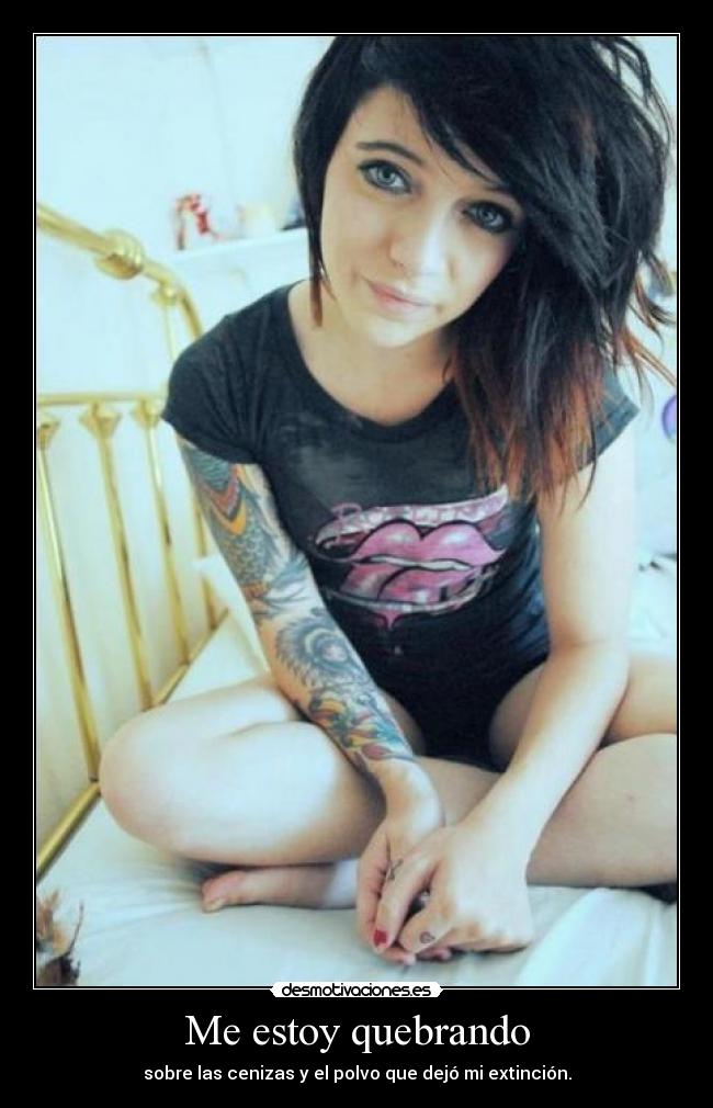 Me estoy quebrando -
