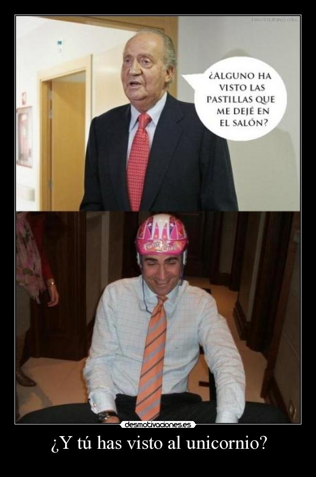 ¿Y tú has visto al unicornio? -