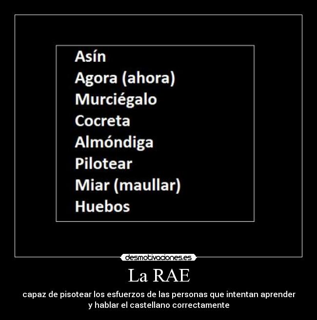La RAE - 