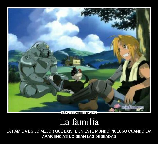 La familia - LA FAMILIA ES LO MEJOR QUE EXISTE EN ESTE MUNDO,INCLUSO CUANDO LAS
APARIENCIAS NO SEAN LAS DESEADAS