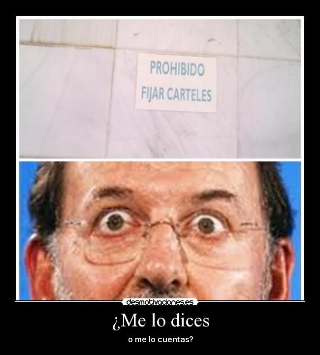¿Me lo dices - 