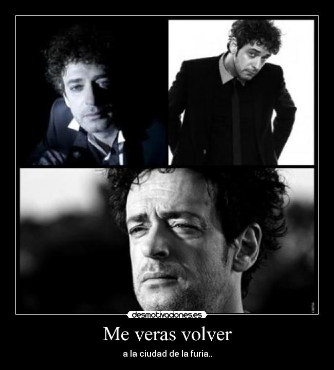 Me veras volver - a la ciudad de la furia..