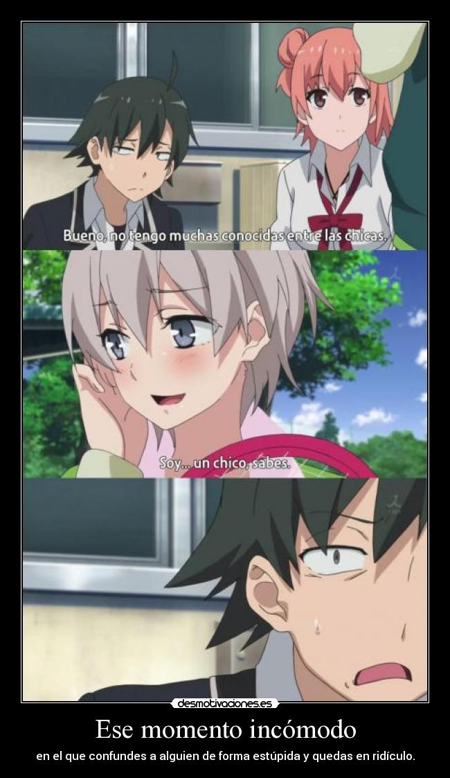 Ese momento incómodo -