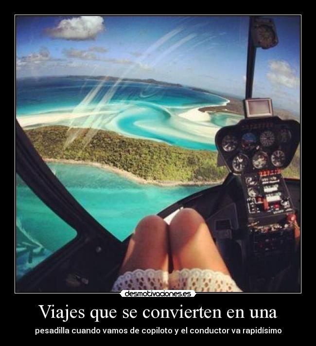 Viajes que se convierten en una -