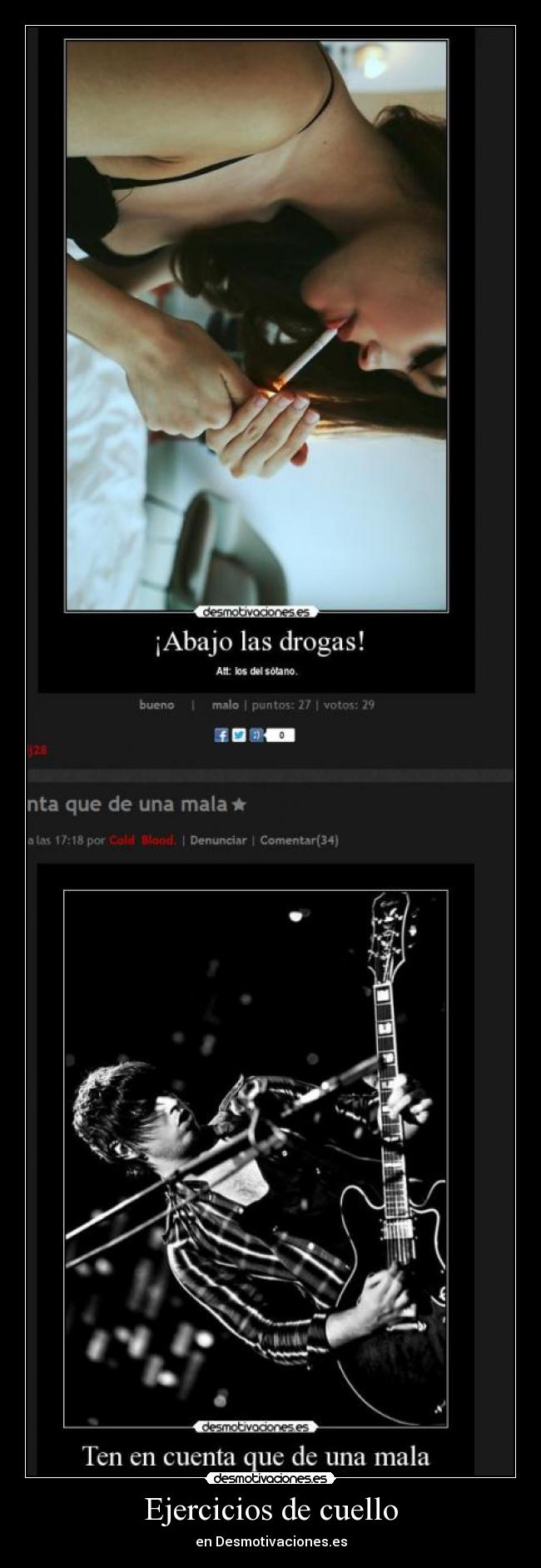 Ejercicios de cuello - en Desmotivaciones.es