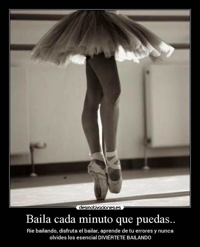 carteles bailar desmotivaciones