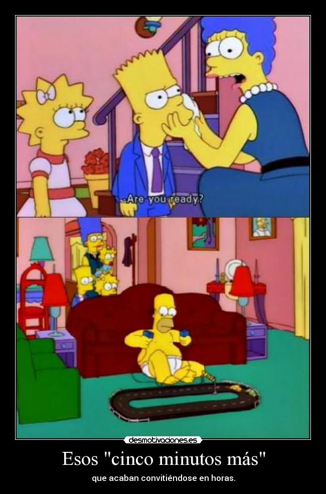 Esos cinco minutos más - 