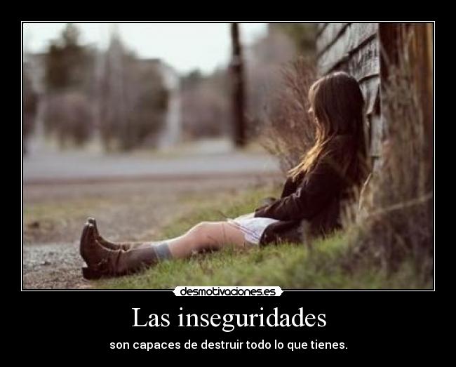 Las inseguridades -