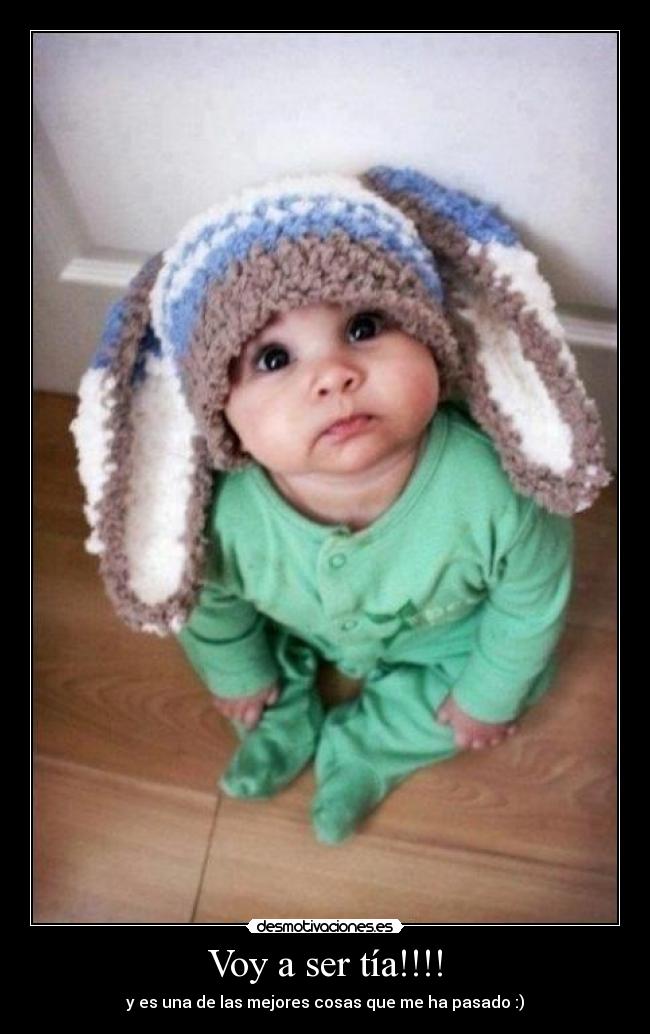Voy a ser tía!!!! -