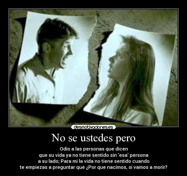 No se ustedes pero -