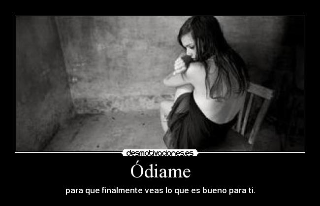 Ódiame -