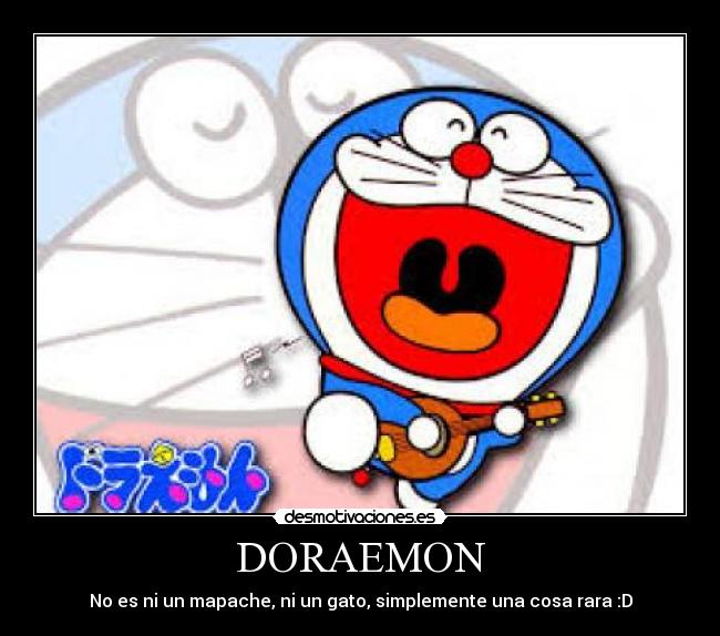 DORAEMON - No es ni un mapache, ni un gato, simplemente una cosa rara :D