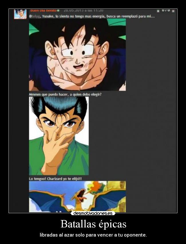 Batallas épicas -