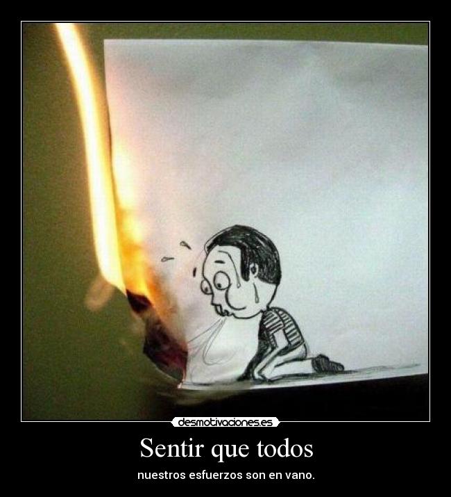 carteles esfuerzo desmotivaciones