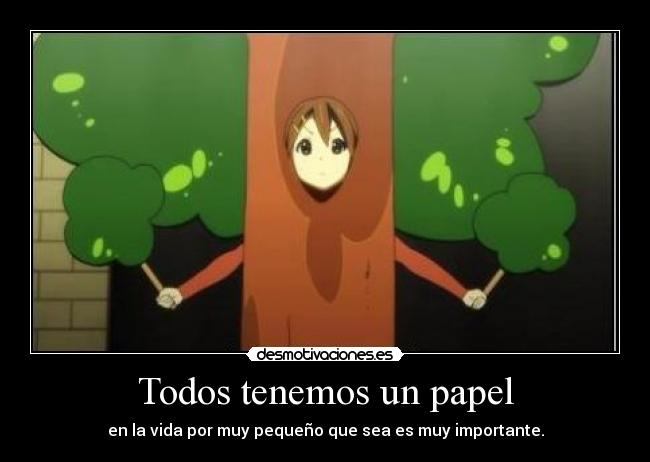 Todos tenemos un papel - 