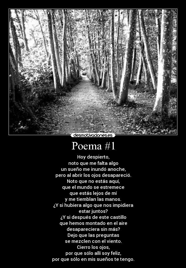 Poema #1 -