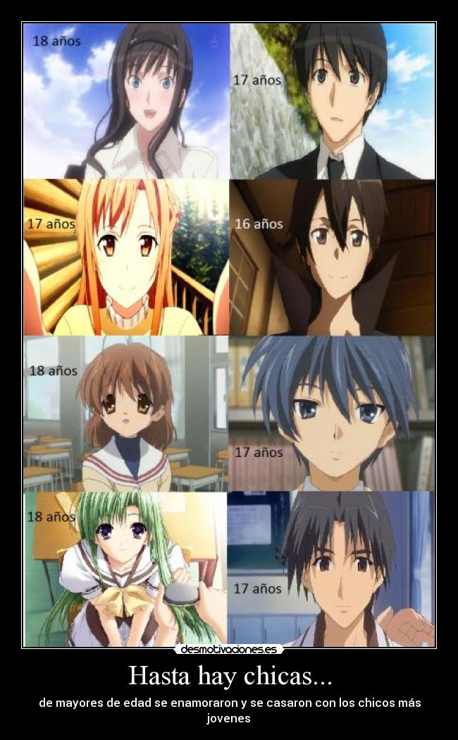 Hasta hay chicas... -