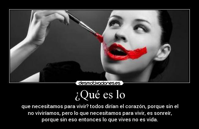 ¿Qué es lo -