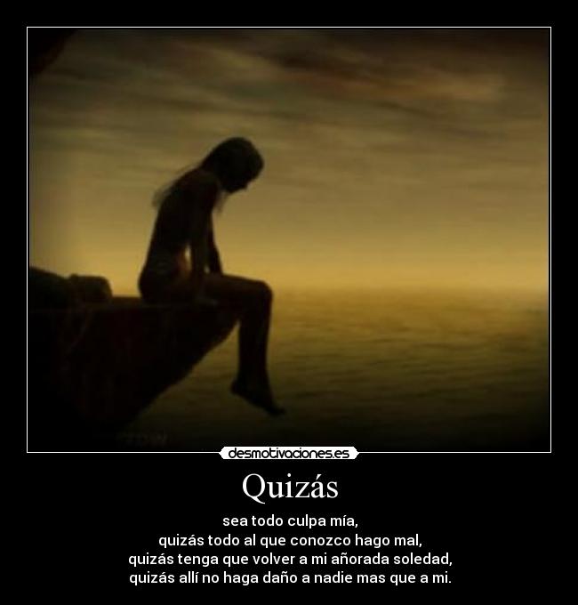 carteles quizas mundo una mierda desmotivaciones