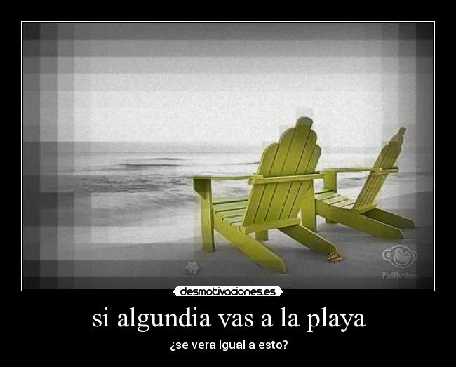 carteles playa desmotivaciones