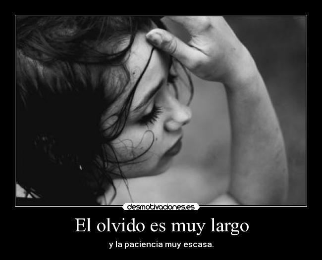 El olvido es muy largo - 
