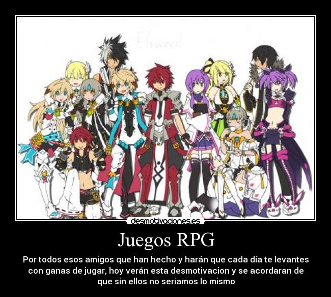 Juegos RPG | Desmotivaciones