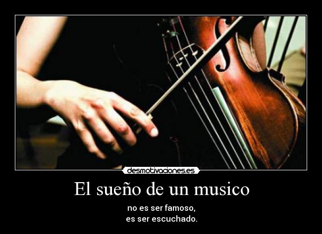 El sueño de un musico -