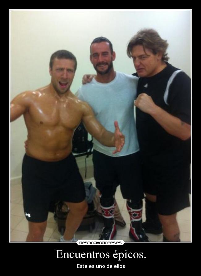 Encuentros épicos. - Este es uno de ellos