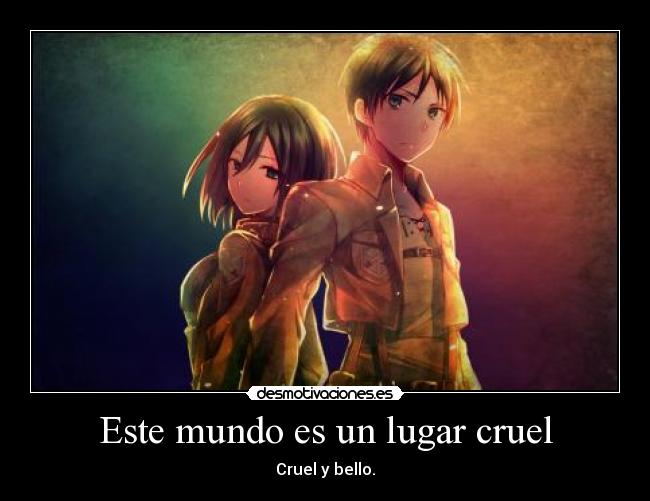 carteles mundo shingeki kyojin desmotivaciones