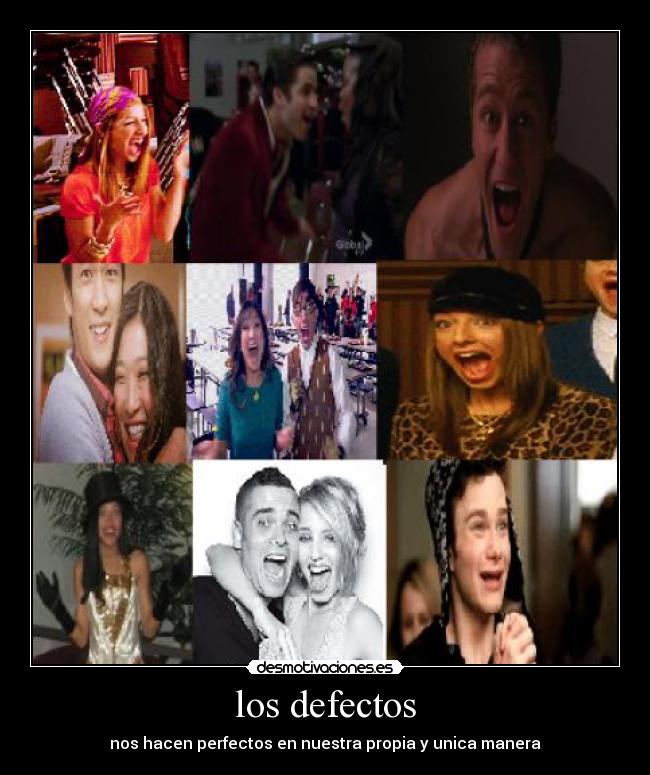 los defectos - nos hacen perfectos en nuestra propia y unica manera