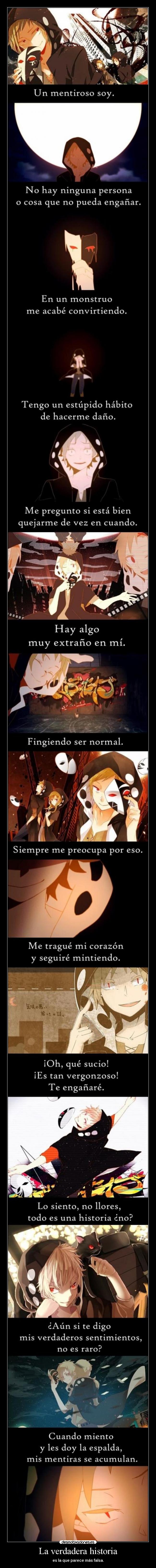 La verdadera historia -