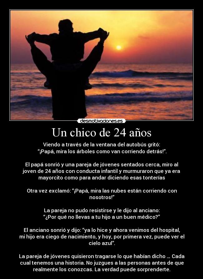 Un chico de 24 años -