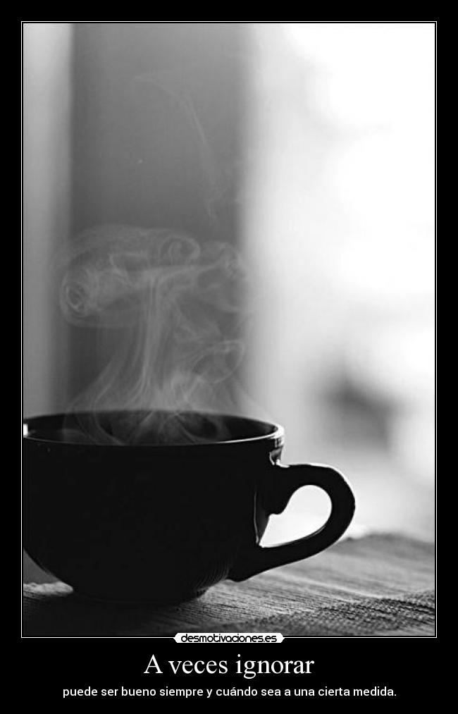 A veces ignorar -