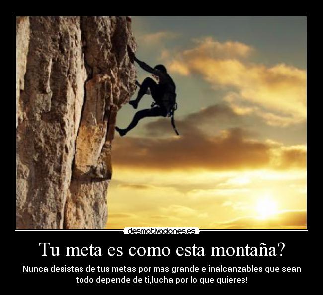 carteles metas desmotivaciones