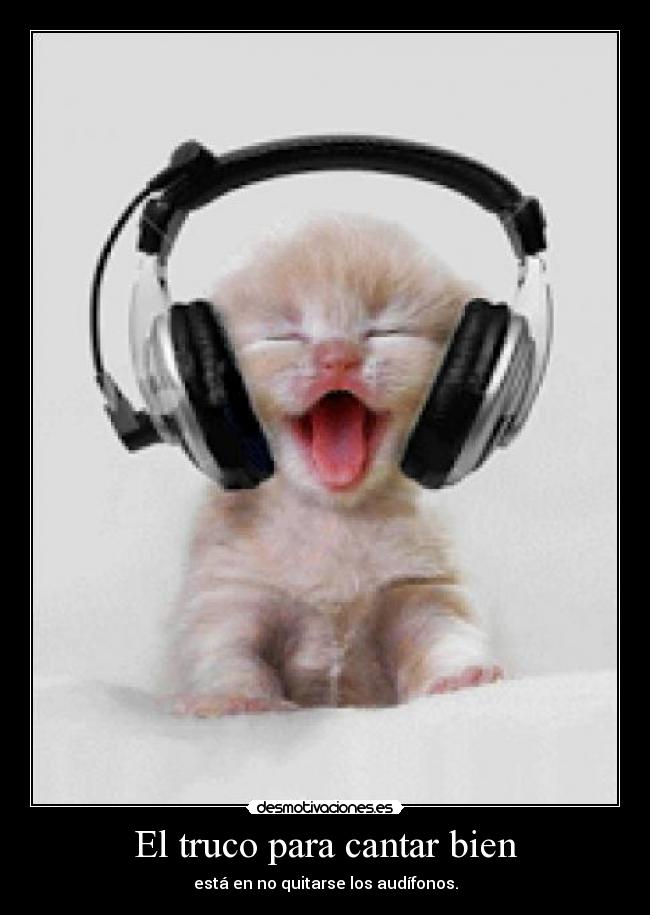 El truco para cantar bien -