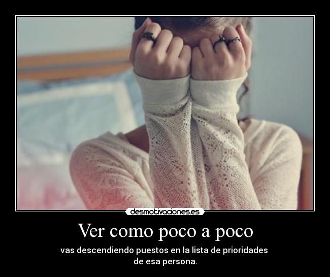 Ver como poco a poco - 