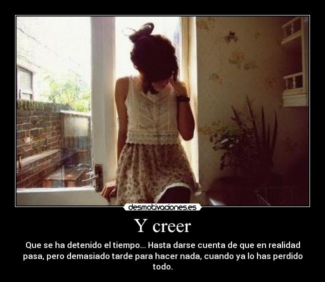 Y creer - 